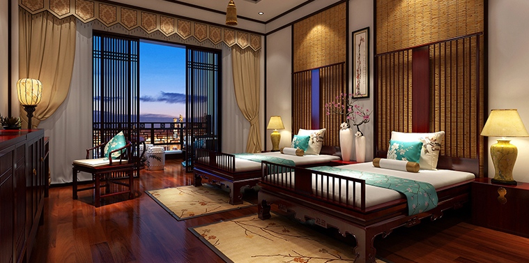 善卷洞新中式风格酒店 重温空灵宁静的东方文化艺术