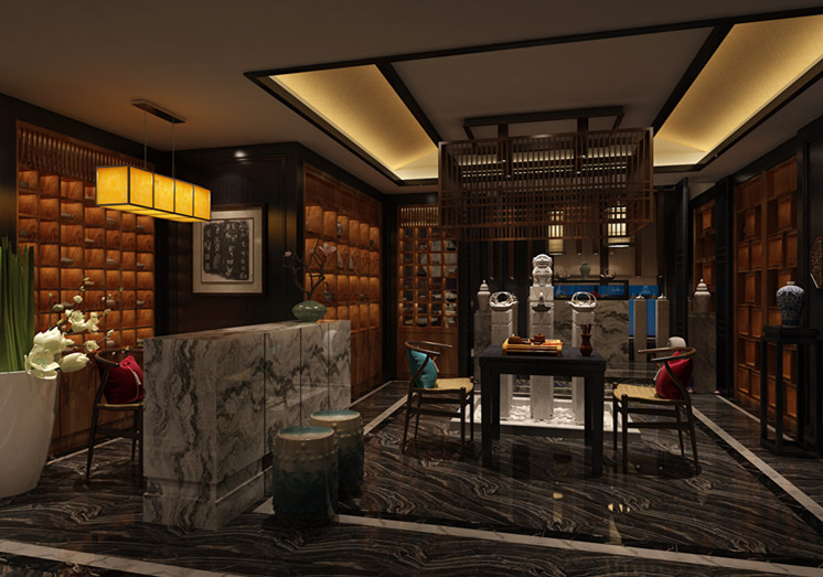 阆中古城新中式设计中医养生会所，涓涓芬芳清丽至上
