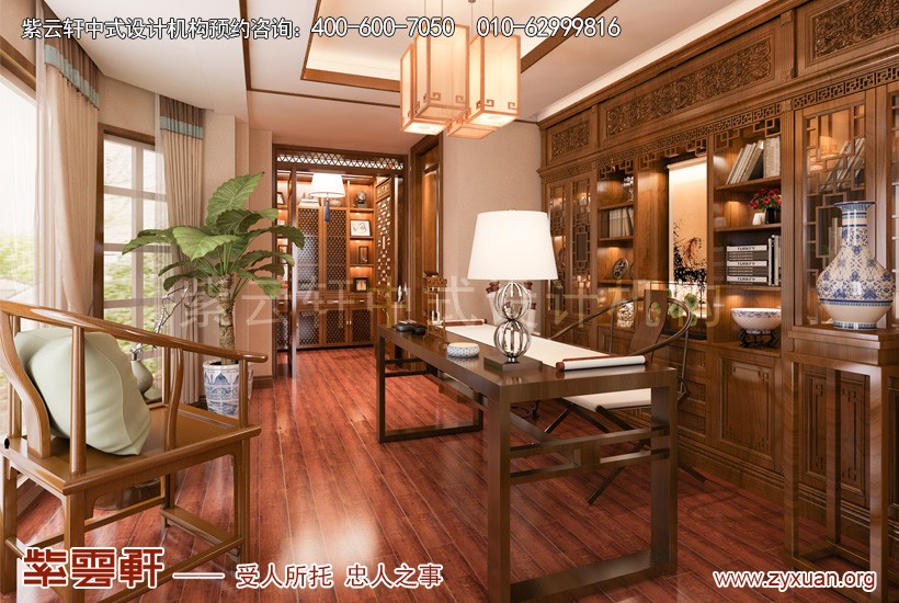 镇江简约现代中式装修设计--90平小户型豪华装修实景图