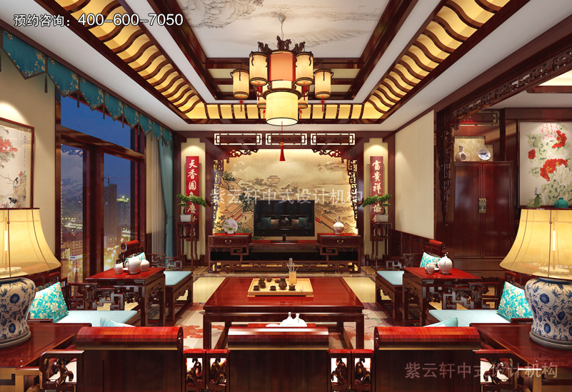 十张精美的复古风格装修效果图大全