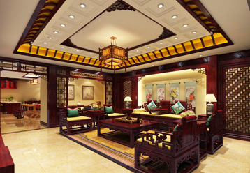 复古装修效果图描绘独具匠心的文人风雅