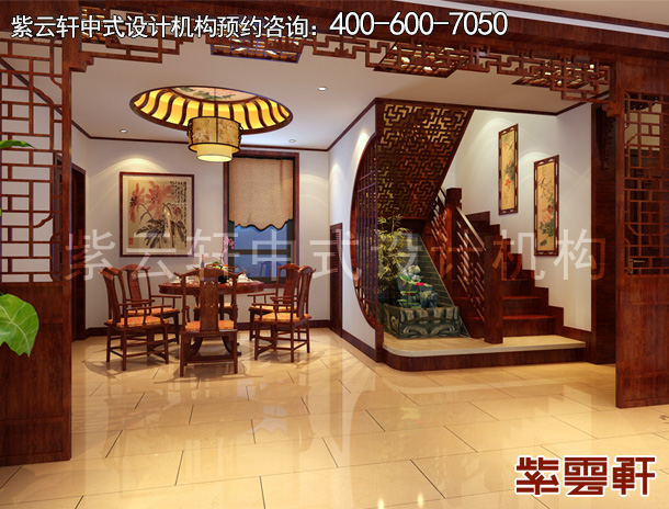 中式设计的别墅装修实景图里会选择哪些屏风