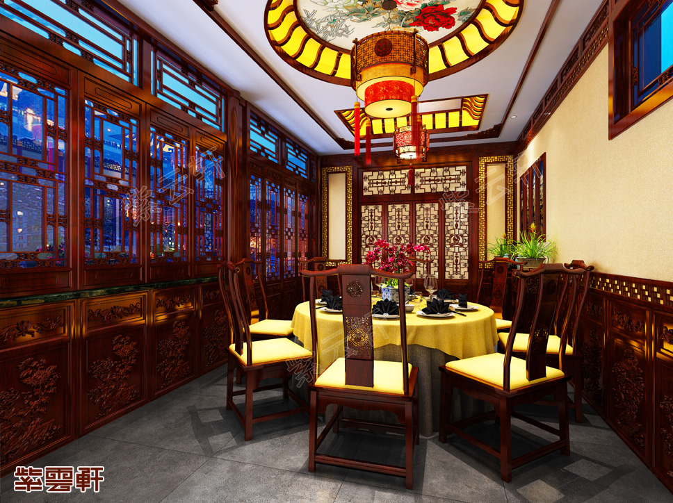 云南昆明郑先生高档别墅中式装修 邂逅那反璞归真的美