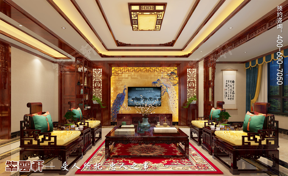 古色古香之马先生300平的大平层中式装修