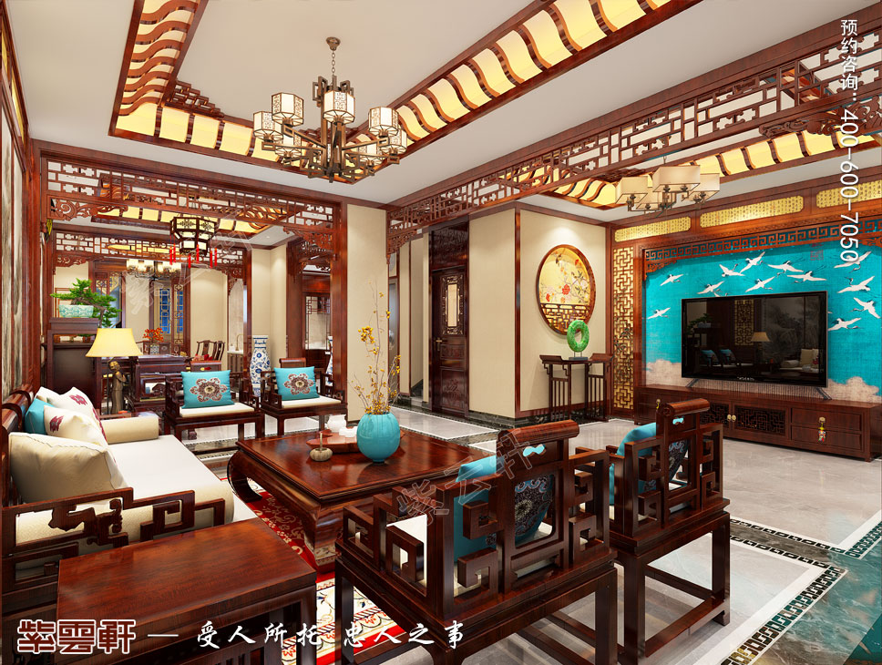 霁月与烟景下的中式别墅，魅力无限！！