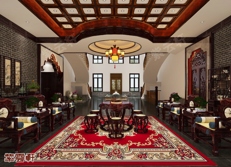 唐山中式装修会所，风雅文韵，无可匹敌