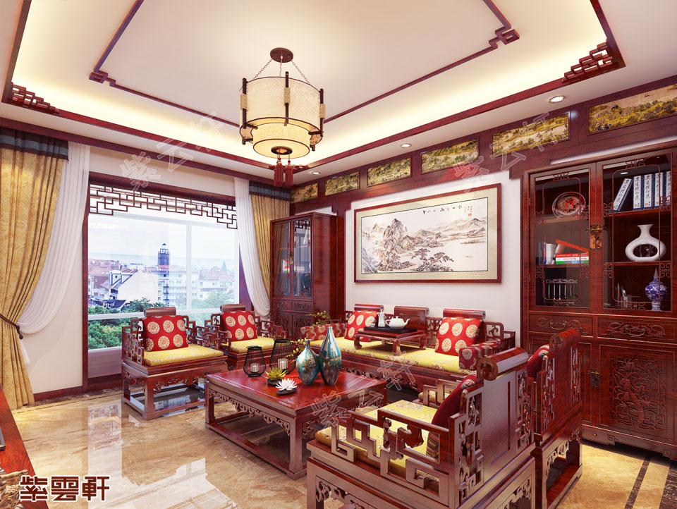 充满韵意的别墅中式装修充实了你的闲暇时光