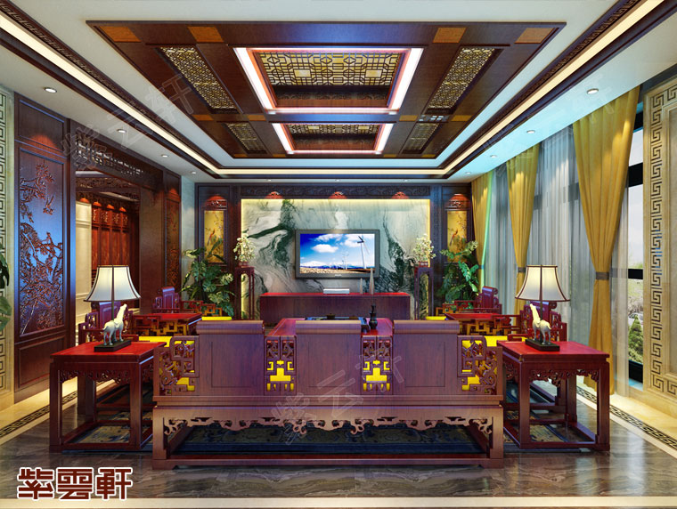 看到知名学者家的中式家装风格设计大开眼界