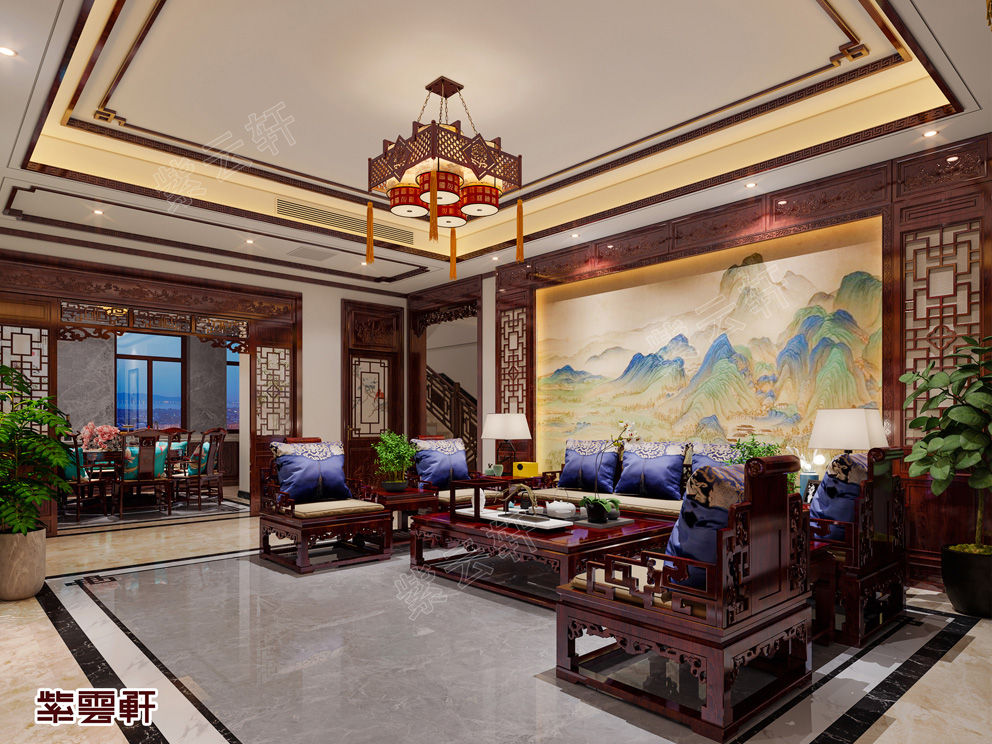 看过这样的古典别墅装修设计才懂得业主不俗的审美