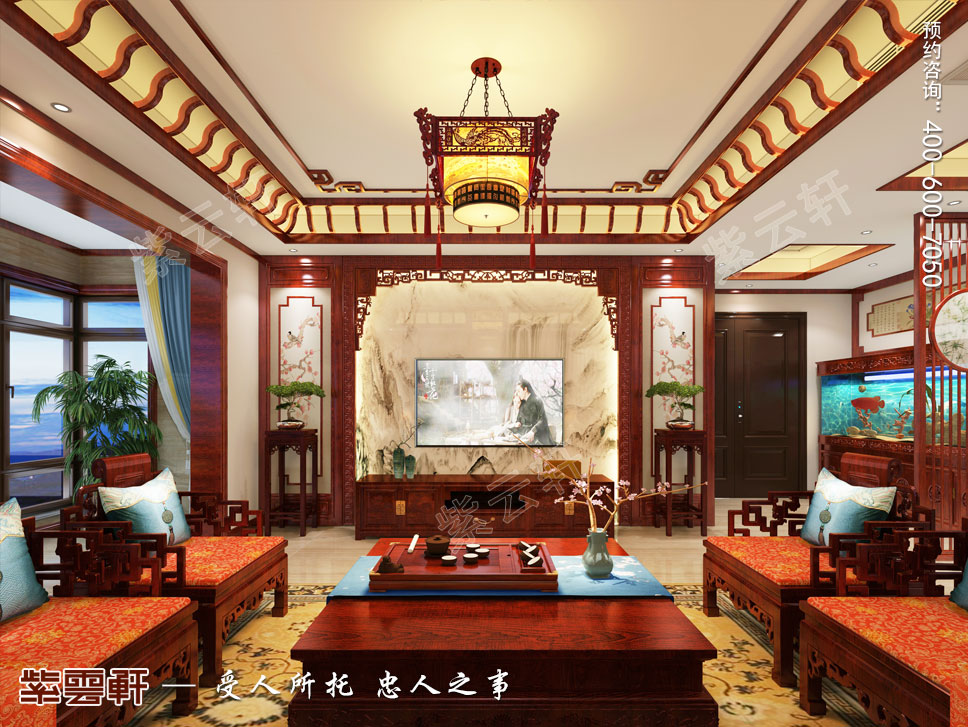 在古典风格别墅豪宅装修中寻找心灵的寄托