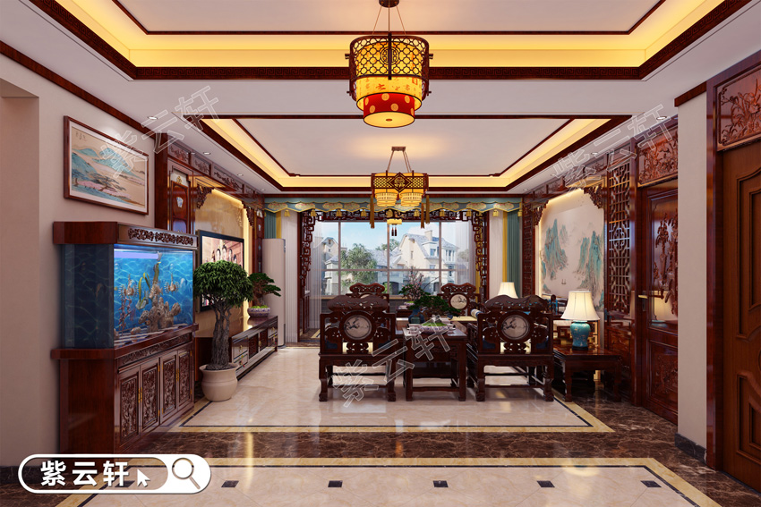 平凉中式红木装修高档家居营造美好生活