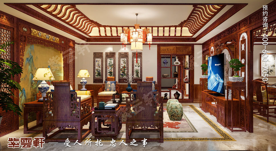 住宅中式室内设计清雅恬淡的生活气息沁人心脾