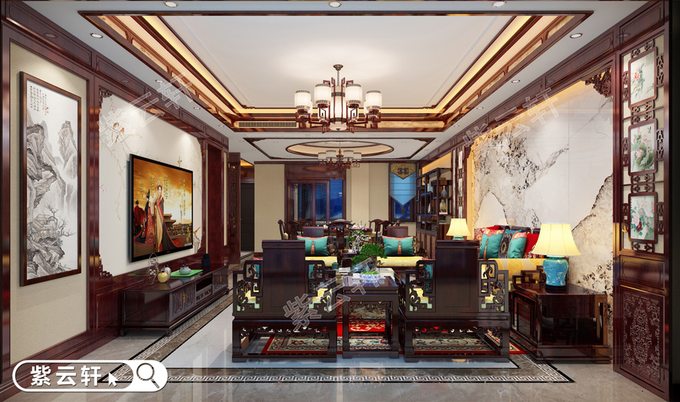 传统风格别墅装修设计掩盖不了的贵气更具吸引力