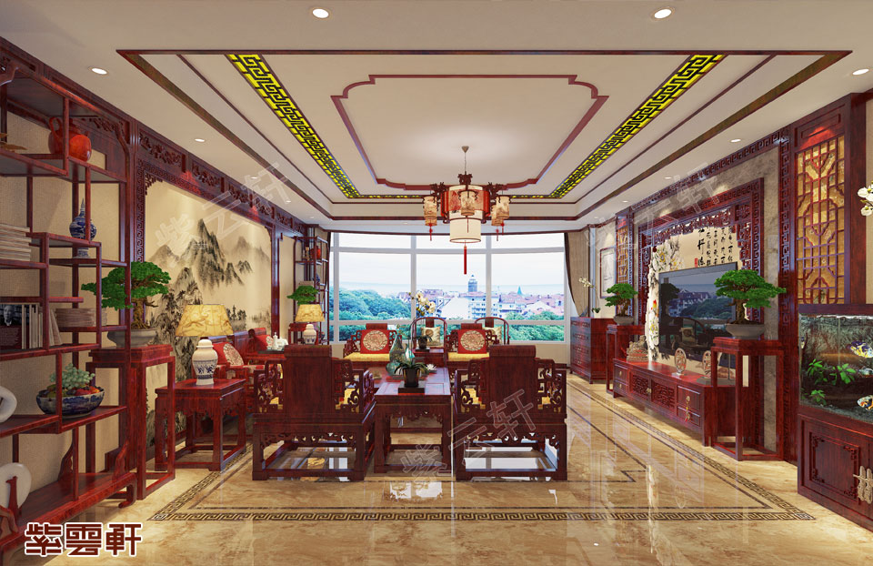 浓浓文化涵养的传统住宅装修设计动人心魄