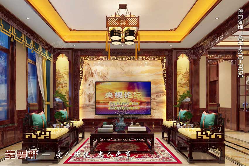 河北中式家庭装修风格小户型蕴含大气魄