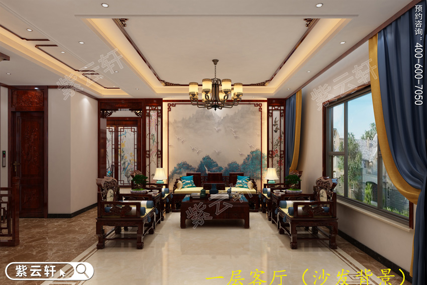 古风别墅装修将古韵与风雅引入现代生活之中