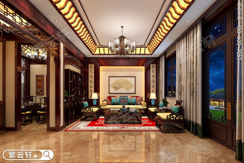 不同于普通家居中式别墅装修效果图请拿走
