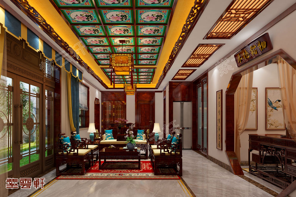 我家高品质的中式装修豪宅让心灵找到寄托之所