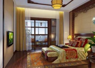 中式装修设计通州案例赏析--洒落一地温柔