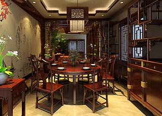 古典中式风格荆州黄女士平层案例—演绎穿越长河的古韵