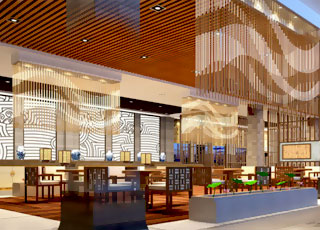 酒店中式装修设计-明亮的基调,赏心悦目的舒适