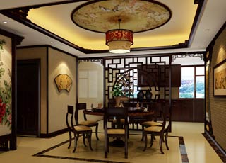 古典风格精品平层住宅案例设计--复古感诉说古今