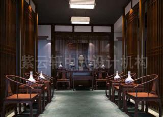 在中式古典办公室之中体验时光交错的惬意和自然