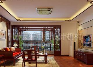 简约中式平层住宅——婉约如自然天成的美好