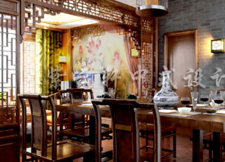 中式装修再现传统文化的神韵—精品住宅案例