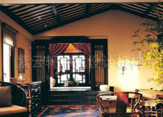 观唐样板间纯古典中式装修设计，内敛的中式装饰和散发古典设计之韵味