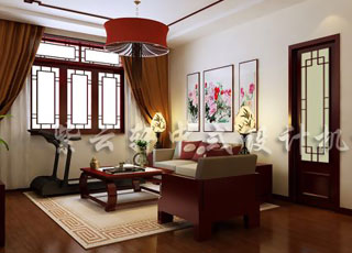 清爽怡人小夜曲—简约中式复式公寓装修案例