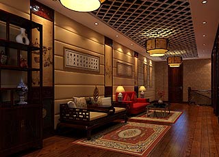 现代中式风格武汉茶餐会所案例赏析—时尚与古典并存