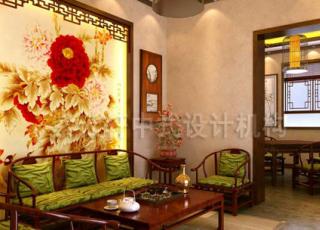 中式装修让你汲取古文化茶的精粹—毛家中式茶庄