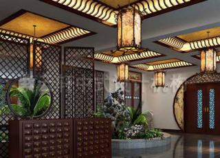 中式公装中医馆古典设计装修——用传承文明行养生之道