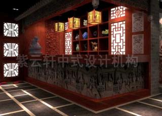 传达中式古典的神韵—古典中式设计足疗会所