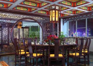 中式古典会所设计案例－－享受生活的安静闲适