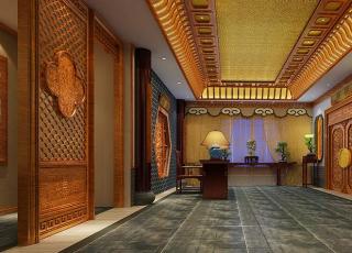 扬州尤先生私人会所古典中式装修精美大图—美轮美奂宫廷生活