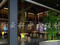 简约中式装修私家餐厅